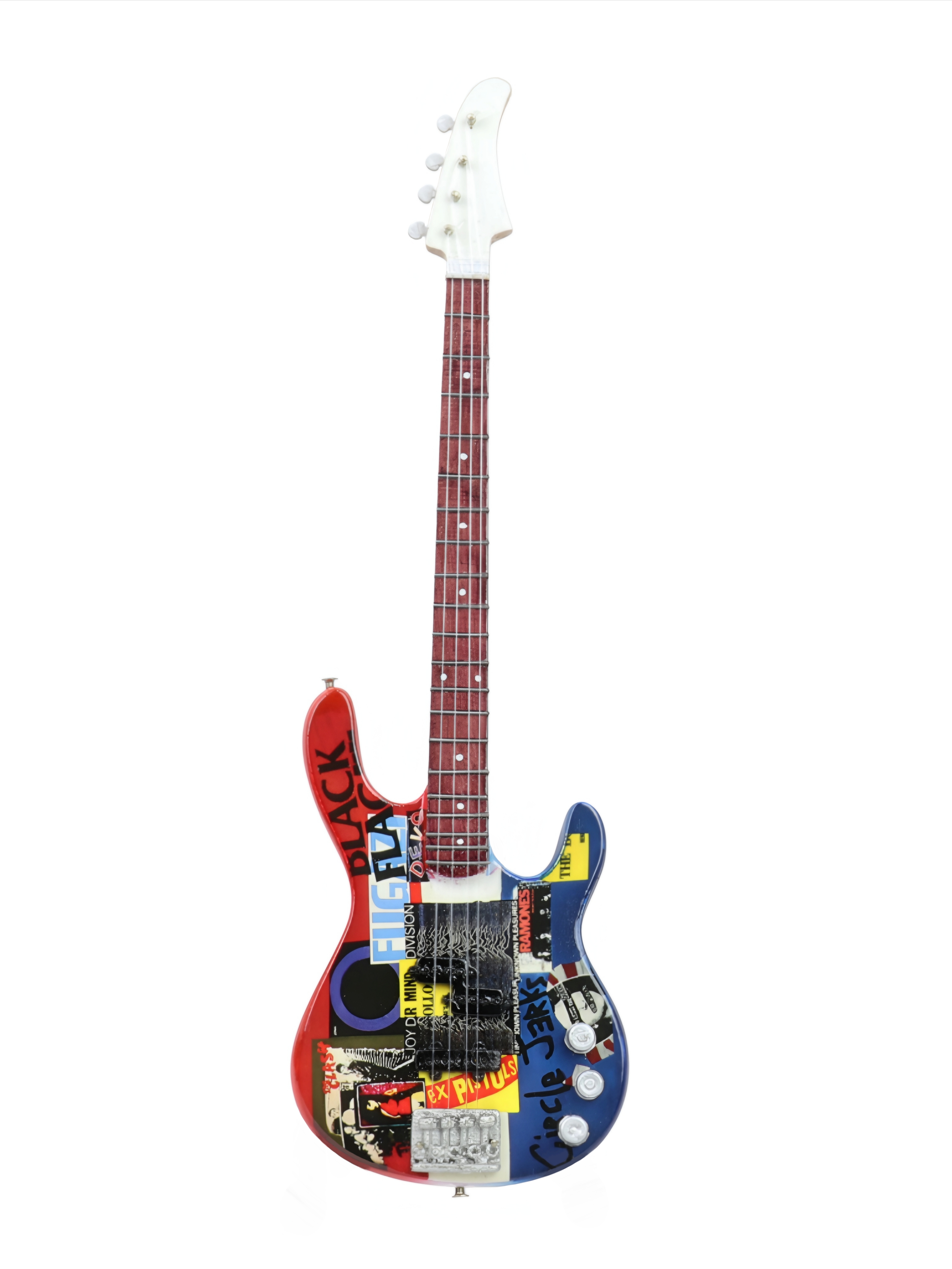 Сувенирная копия гитары в кейсе Led Zeppelin 1 - фото 2 - rockbunker.ru