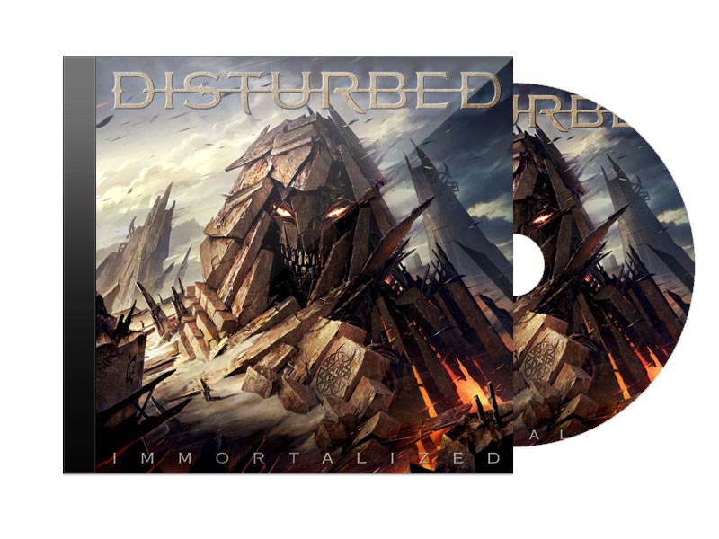 CD Диск Disturbed Immortalized - фото 1 - rockbunker.ru