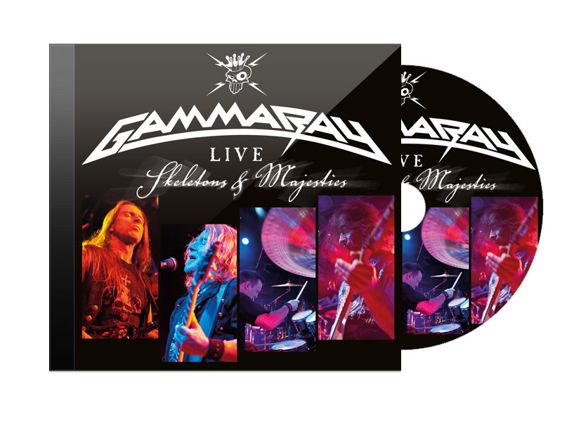 CD Диск Gamma Ray Skeletons and majesters live 2 CD - фото 1 - rockbunker.ru