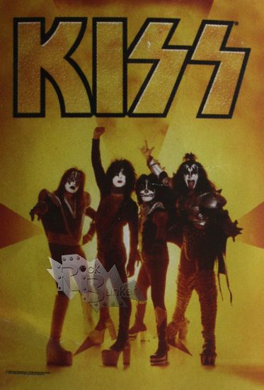 Флаг Kiss - фото 1 - rockbunker.ru