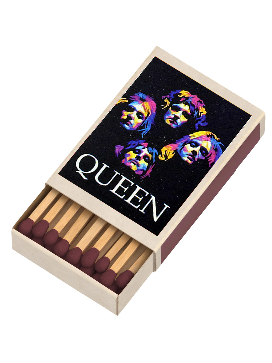 Спички с магнитом Queen - фото 1 - rockbunker.ru