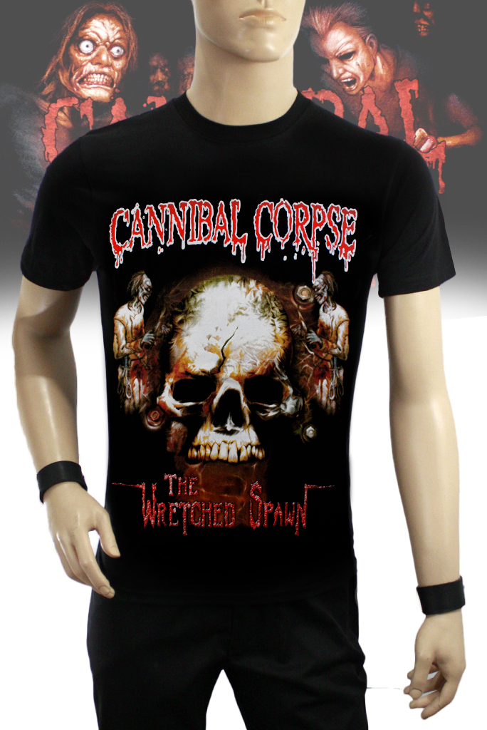 Футболка Hot Rock Cannibal Corpse The wretched spawn - фото 1 - rockbunker.ru