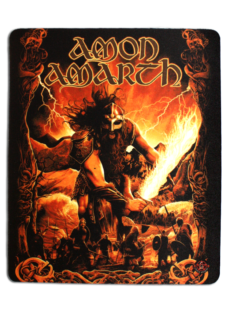 Коврик для мыши RockMerch Amon Amarth - фото 1 - rockbunker.ru