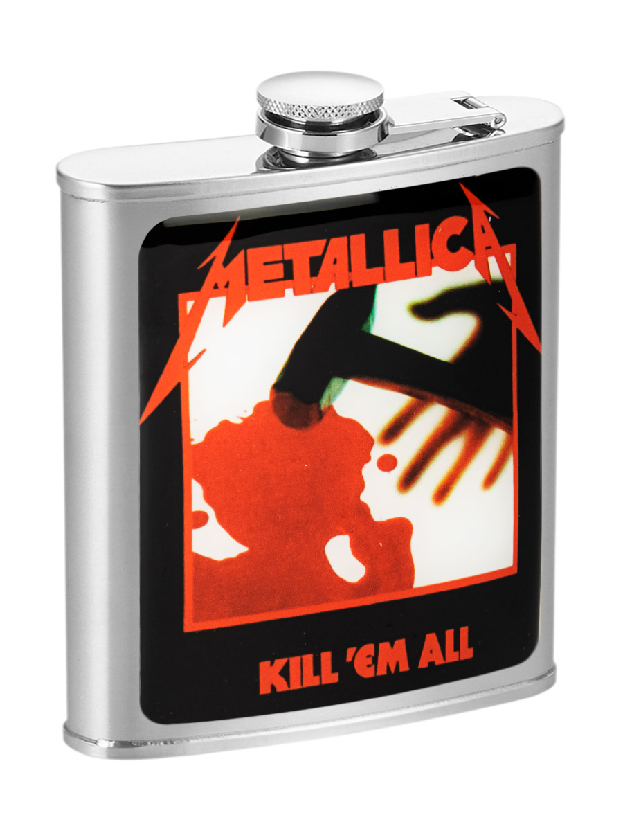 Фляга RockMerch Metallica Kill Them All - фото 1 - rockbunker.ru