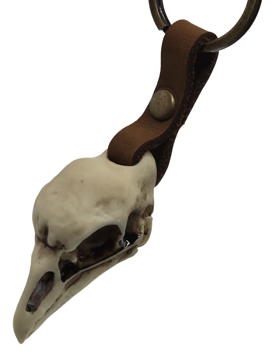 Брелок Череп Глухаря - фото 2 - rockbunker.ru