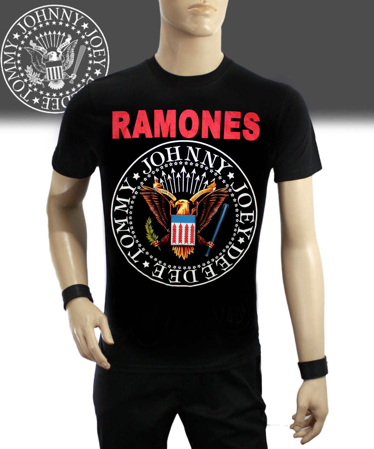 Футболка Rock Eagle Ramones - фото 1 - rockbunker.ru