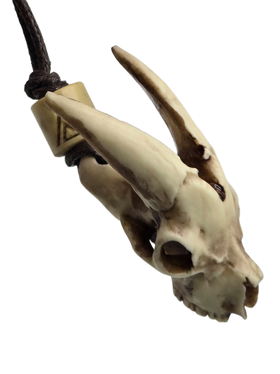 Кулон Череп Козла - фото 1 - rockbunker.ru