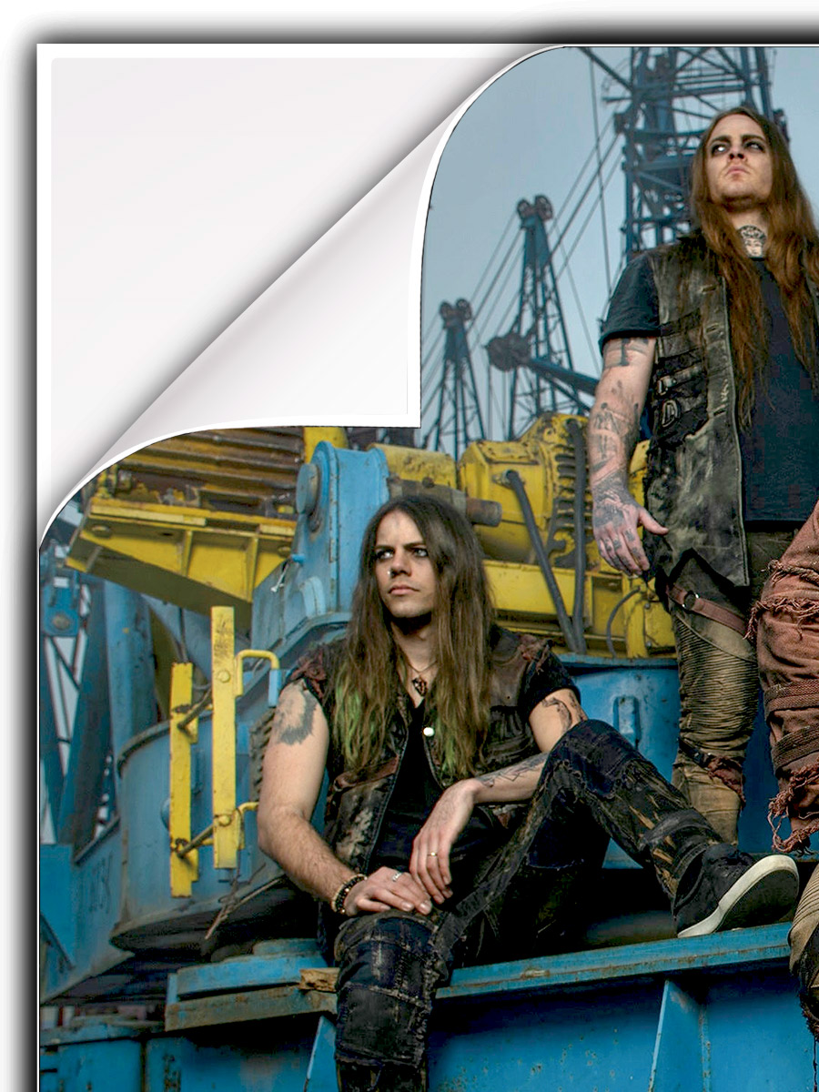 Плакат самоклеющийся на стену Pain - фото 3 - rockbunker.ru