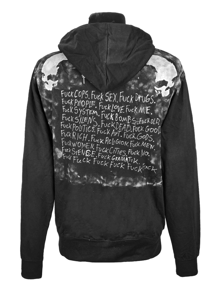 Толстовка кастомная Punk - фото 2 - rockbunker.ru