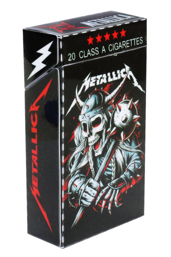 Чехол для сигарет Metallica - фото 2 - rockbunker.ru