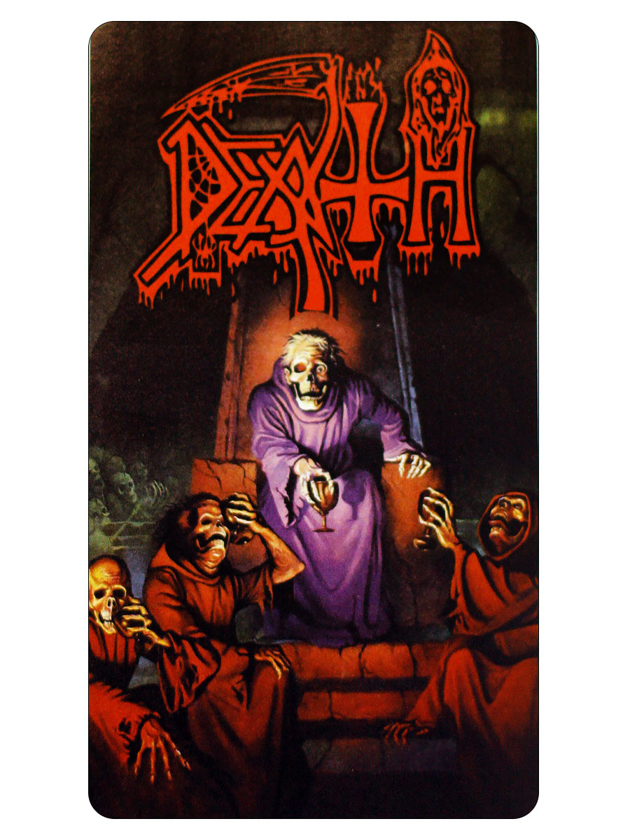Наклейка-стикер Rock Merch Death - фото 1 - rockbunker.ru