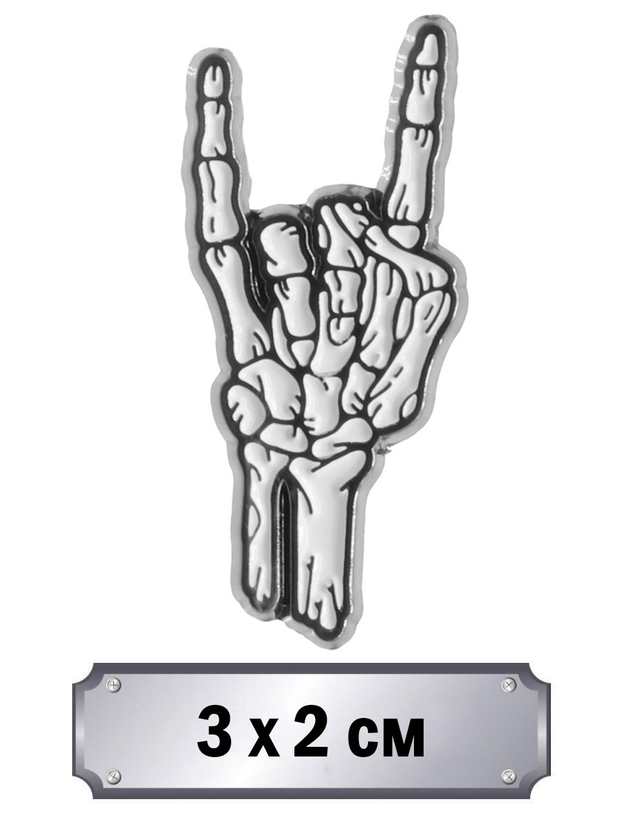 Значок Коза - фото 1 - rockbunker.ru