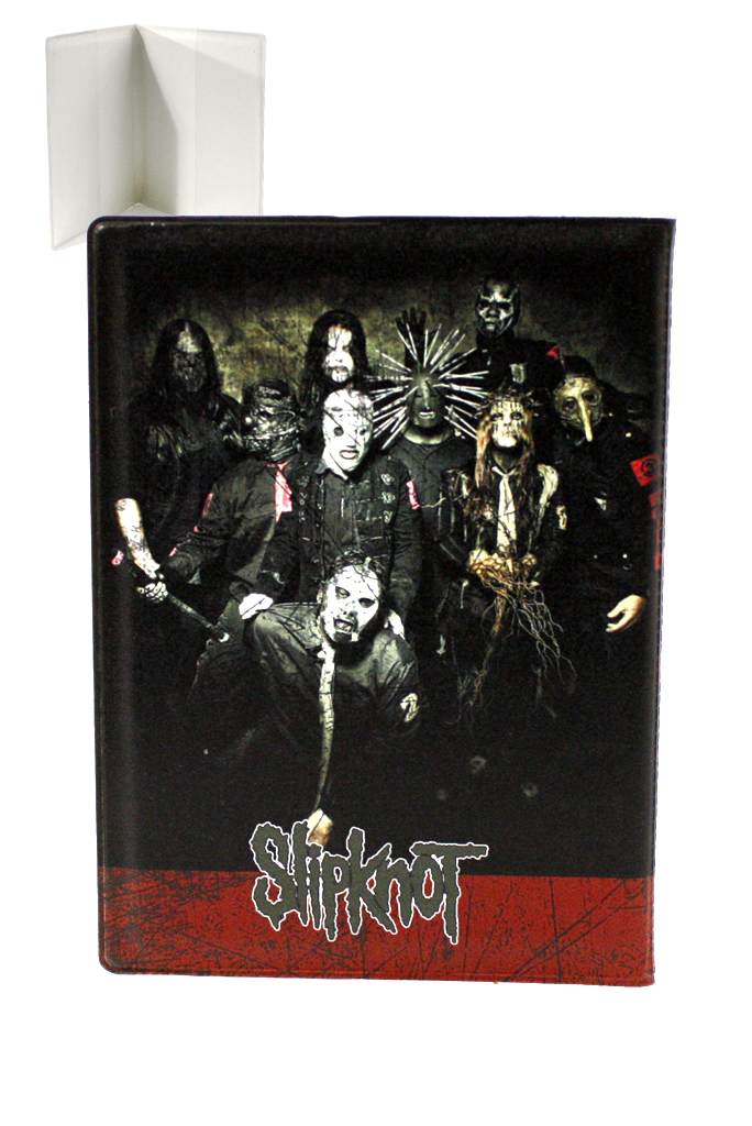 Обложка на паспорт RockMerch Slipknot - фото 2 - rockbunker.ru