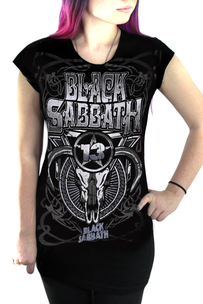 Туника Black Sabbath 13 - фото 1 - rockbunker.ru