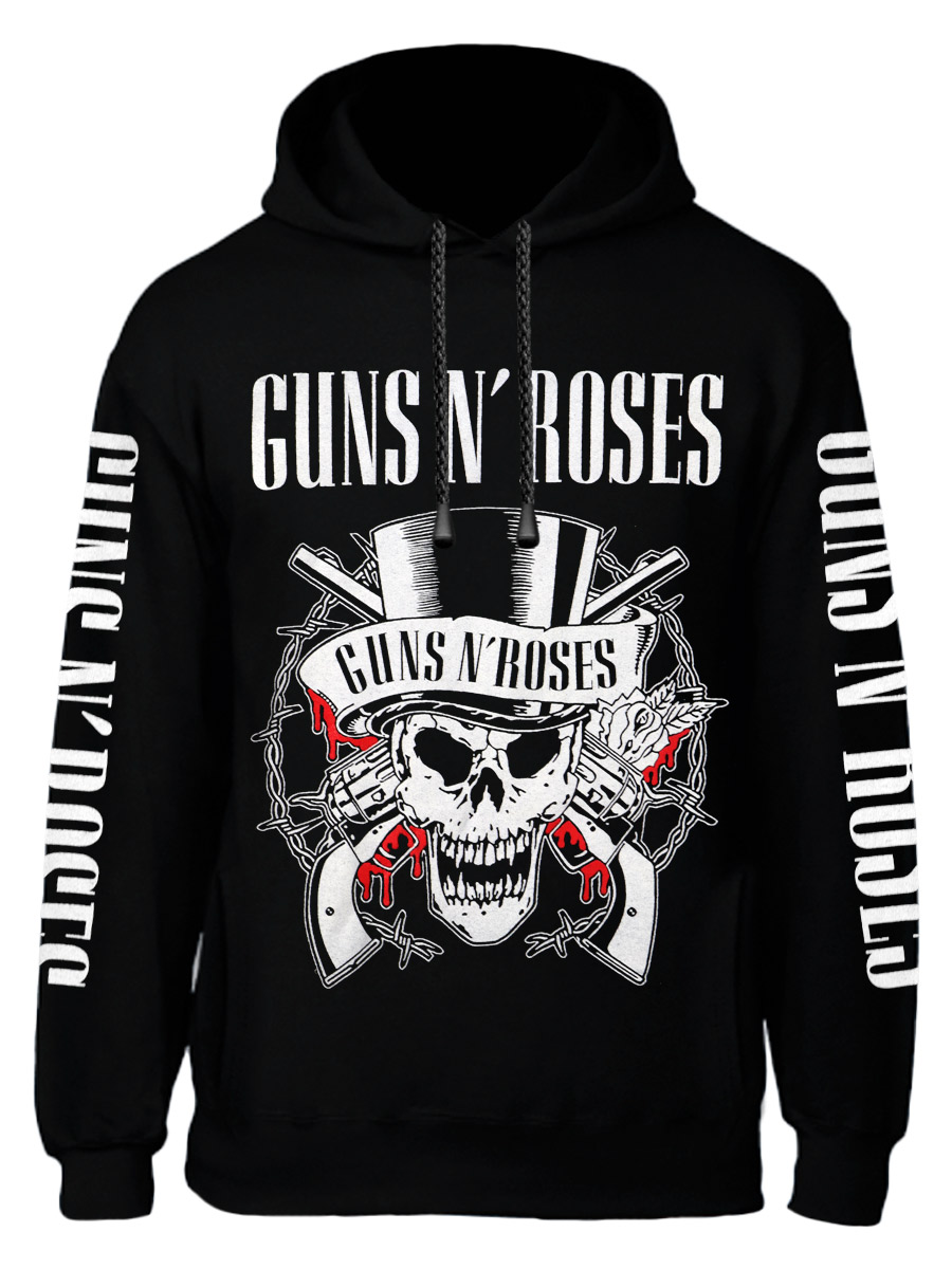 Балахон RockMerch Guns N Roses - фото 1 - rockbunker.ru