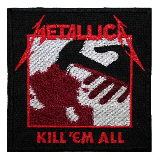 Нашивка Metallica Kill Em All - фото 1 - rockbunker.ru