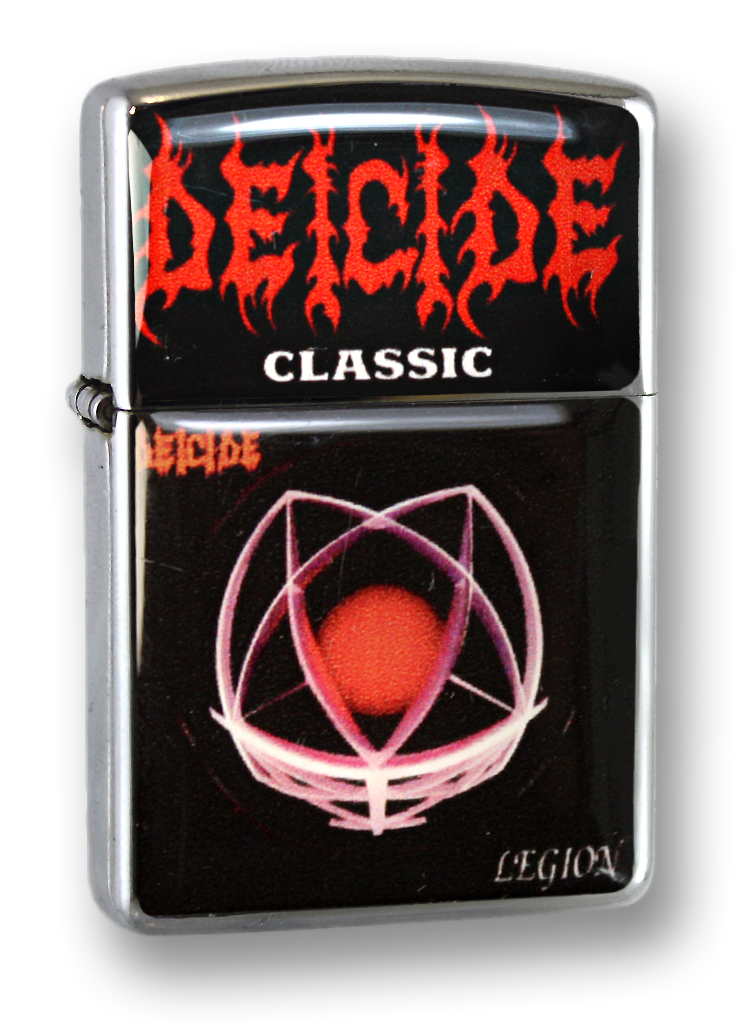 Зажигалка RockMerch Deicide - фото 1 - rockbunker.ru