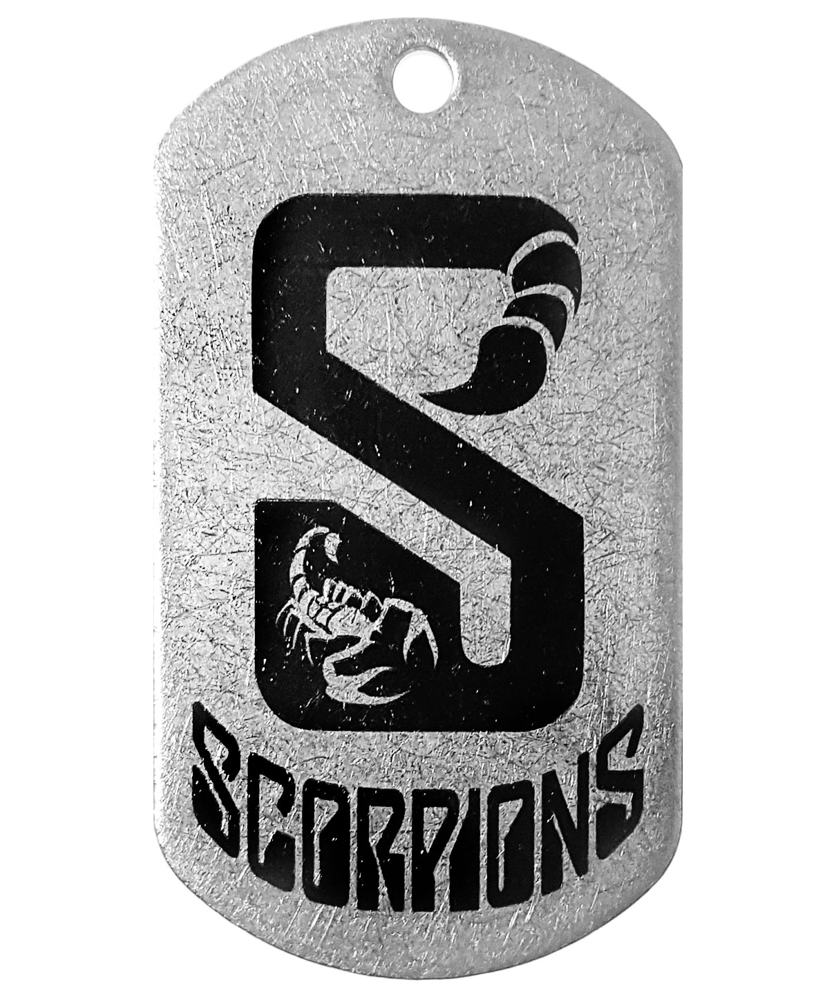 Жетон стальной Scorpions - фото 1 - rockbunker.ru