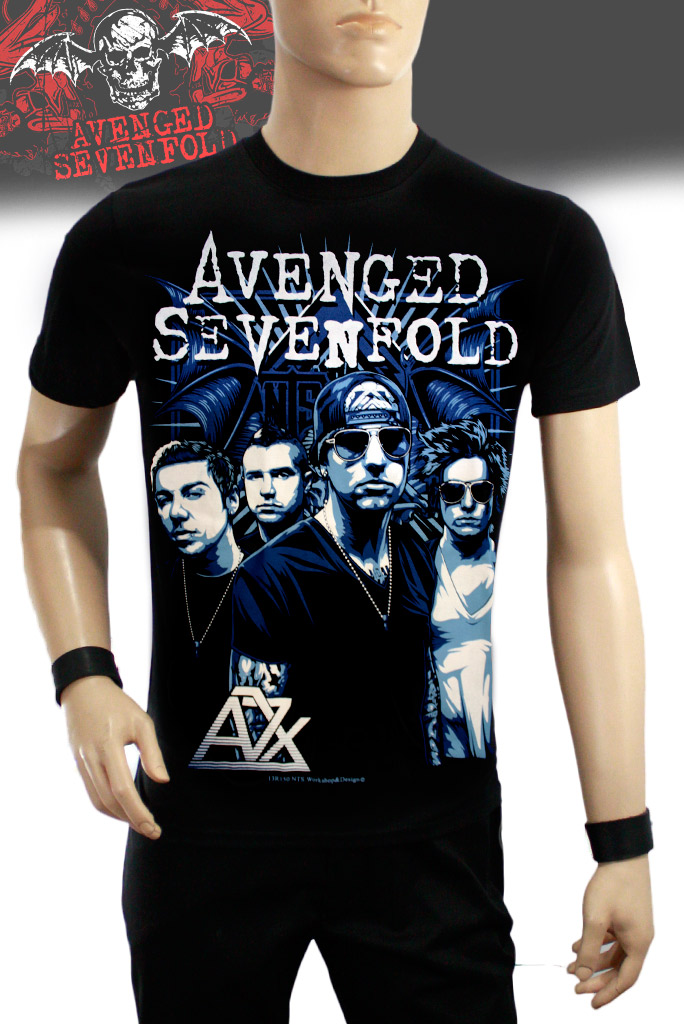 Футболка New Type System Avenged Sevenfold - фото 1 - rockbunker.ru