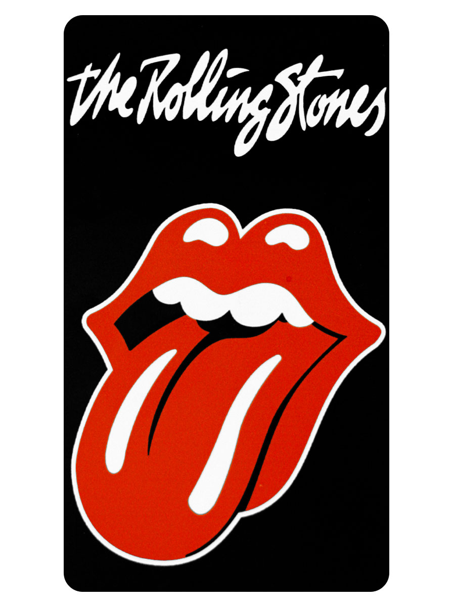 Наклейка-стикер Rock Merch The Rolling Stones - фото 1 - rockbunker.ru
