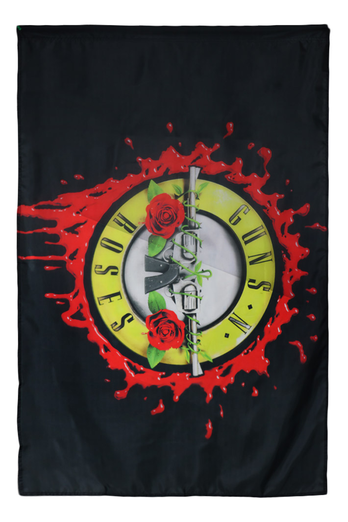 Флаг Guns N' Roses - фото 1 - rockbunker.ru