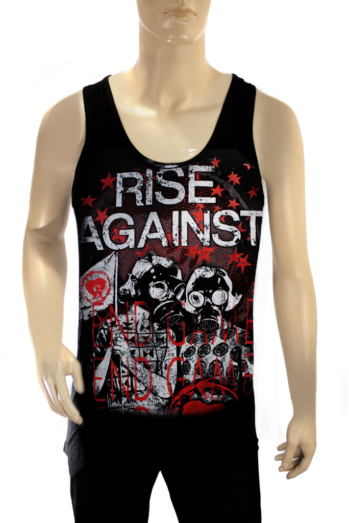 Майка Rise Against - фото 1 - rockbunker.ru