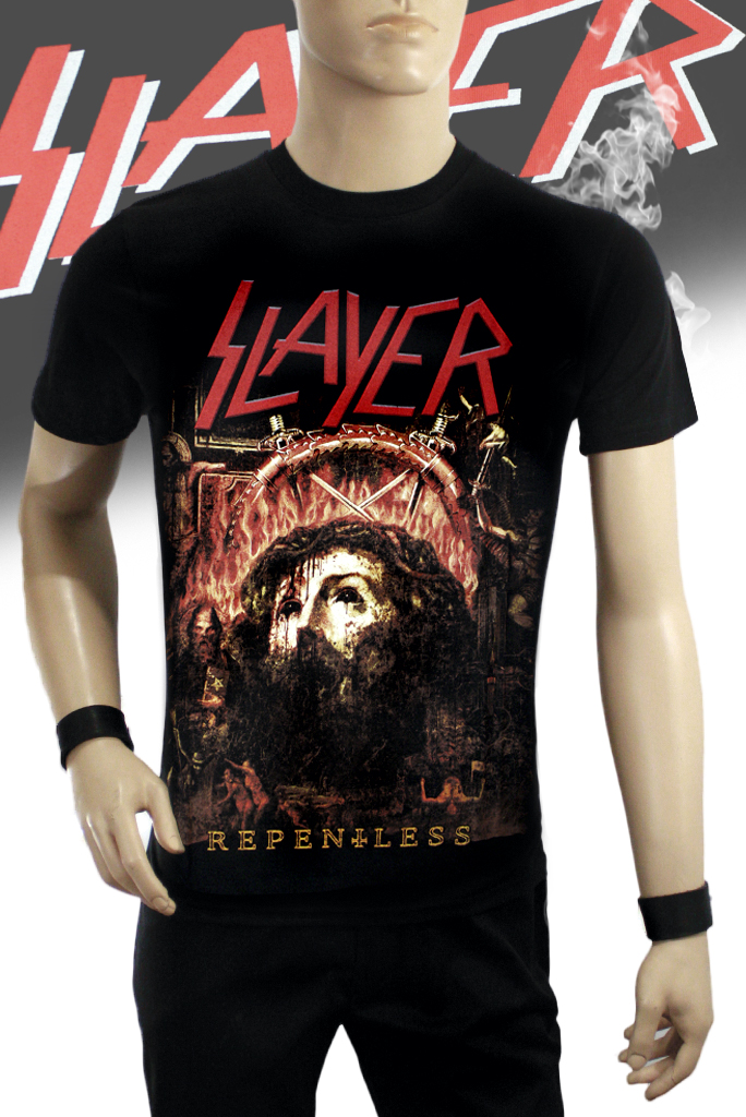 Футболка Hot Rock Slayer Repentless - фото 1 - rockbunker.ru