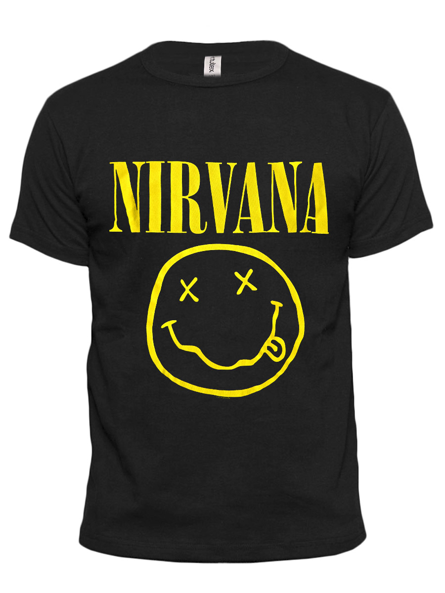 Футболка Nirvana - фото 1 - rockbunker.ru