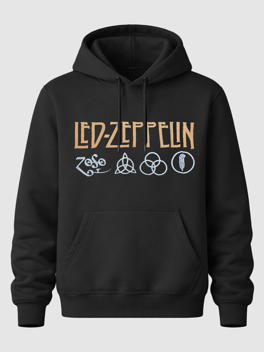 Толстовка RockMerch Led Zeppelin - фото 1 - rockbunker.ru
