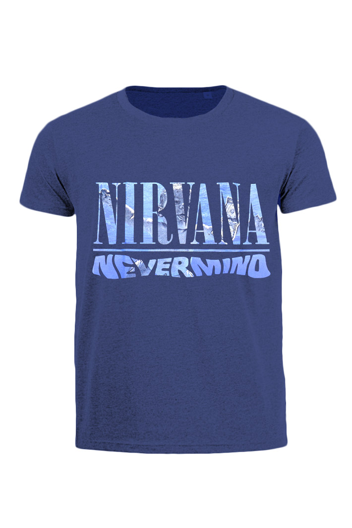 Футболка Nirvana Nevermind - фото 1 - rockbunker.ru