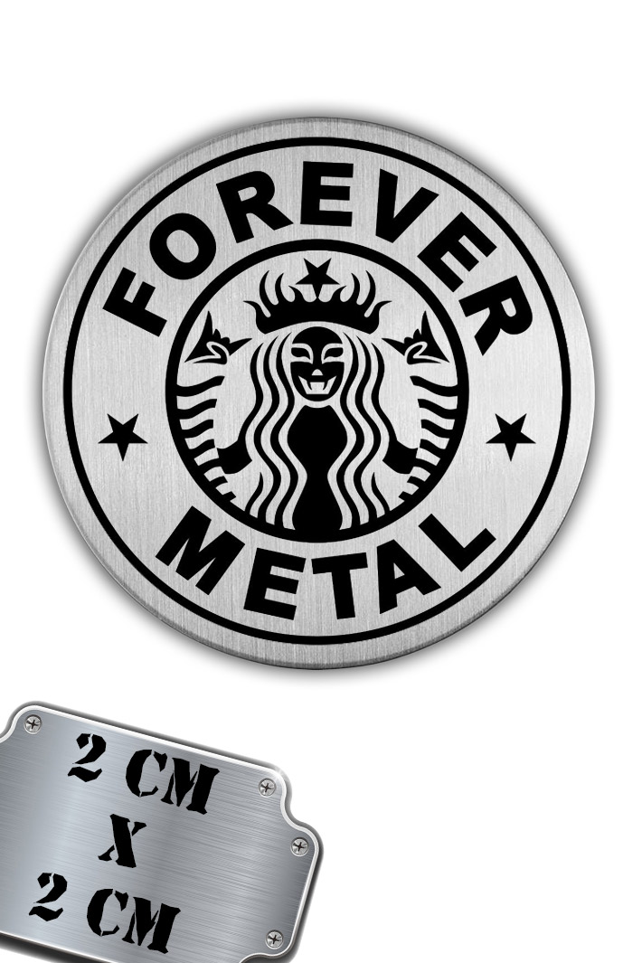 Значок-пин Forever Metal - фото 1 - rockbunker.ru