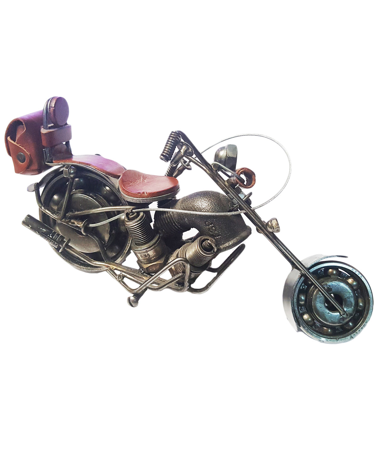 Сувенирная модель  Мотоцикл ручной работы - фото 2 - rockbunker.ru