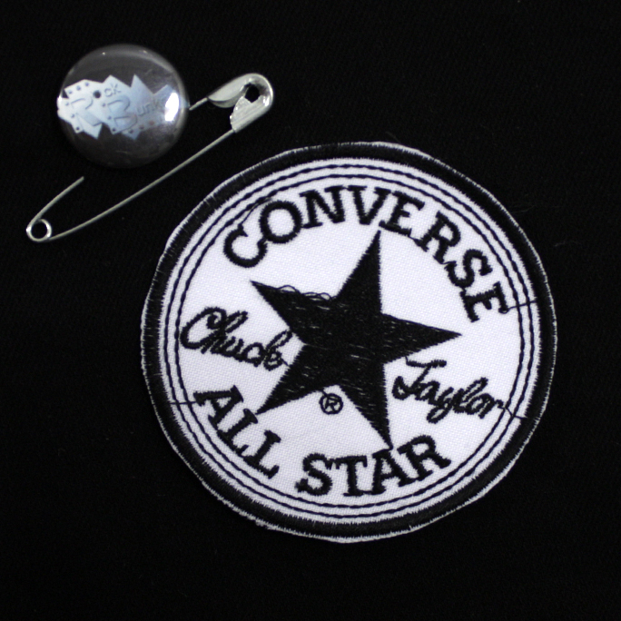 Нашивка Converse All Star - фото 1 - rockbunker.ru