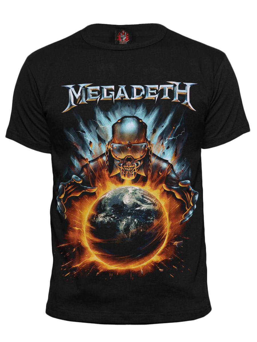 Футболка Hot Rock Megadeth - фото 1 - rockbunker.ru