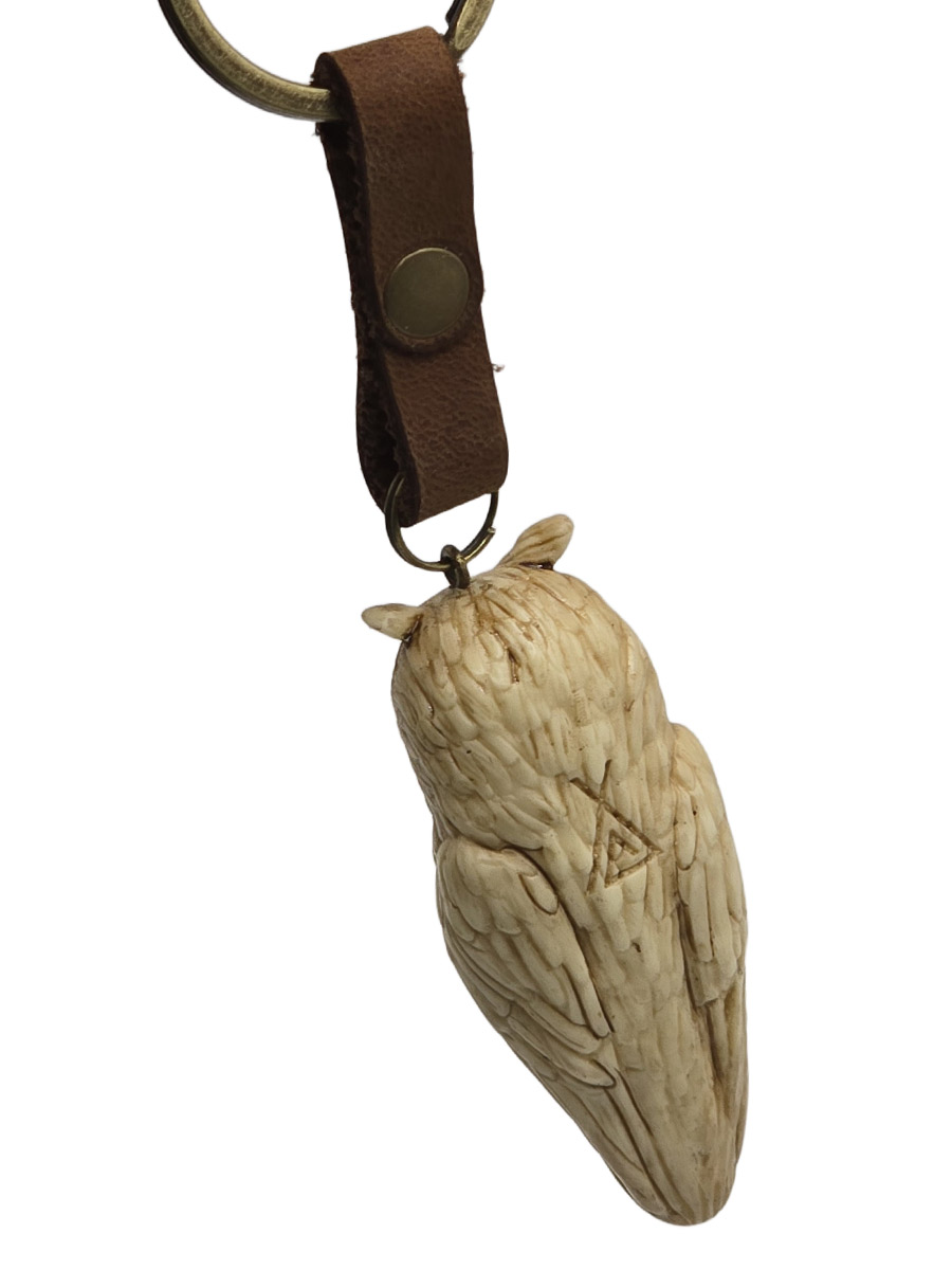 Брелок Филин - фото 2 - rockbunker.ru