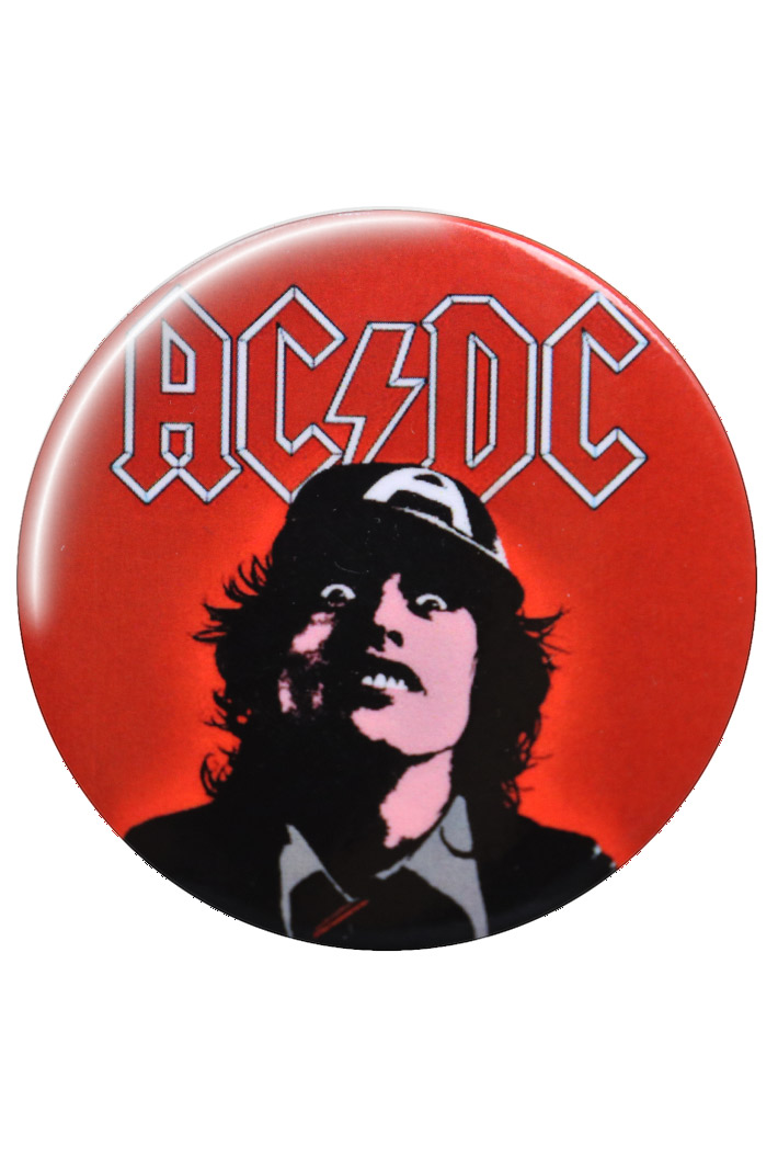 Значок RockMerch AC DC Angus Young - фото 1 - rockbunker.ru