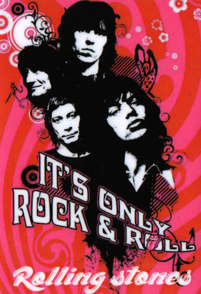 Магнит RockMerch The Rolling Stones Its only Rock n Roll - фото 1 - rockbunker.ru