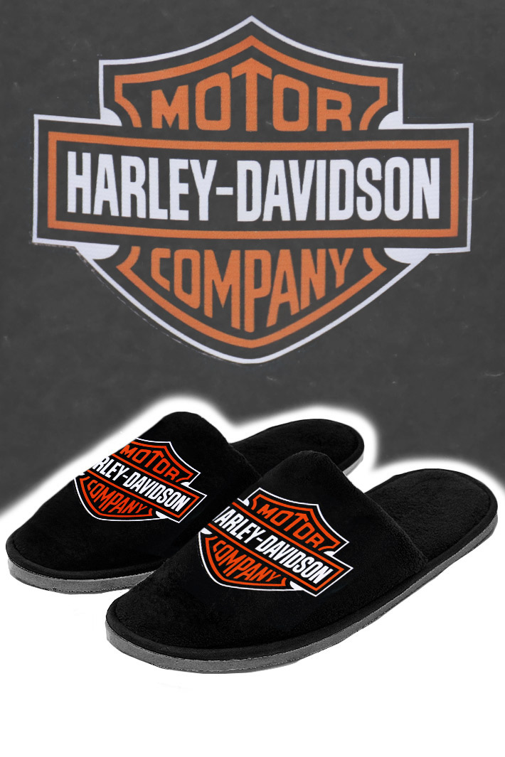 Тапочки Harley Davidson - фото 1 - rockbunker.ru
