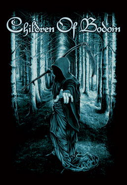 Кожаная нашивка Children of Bodom - фото 1 - rockbunker.ru