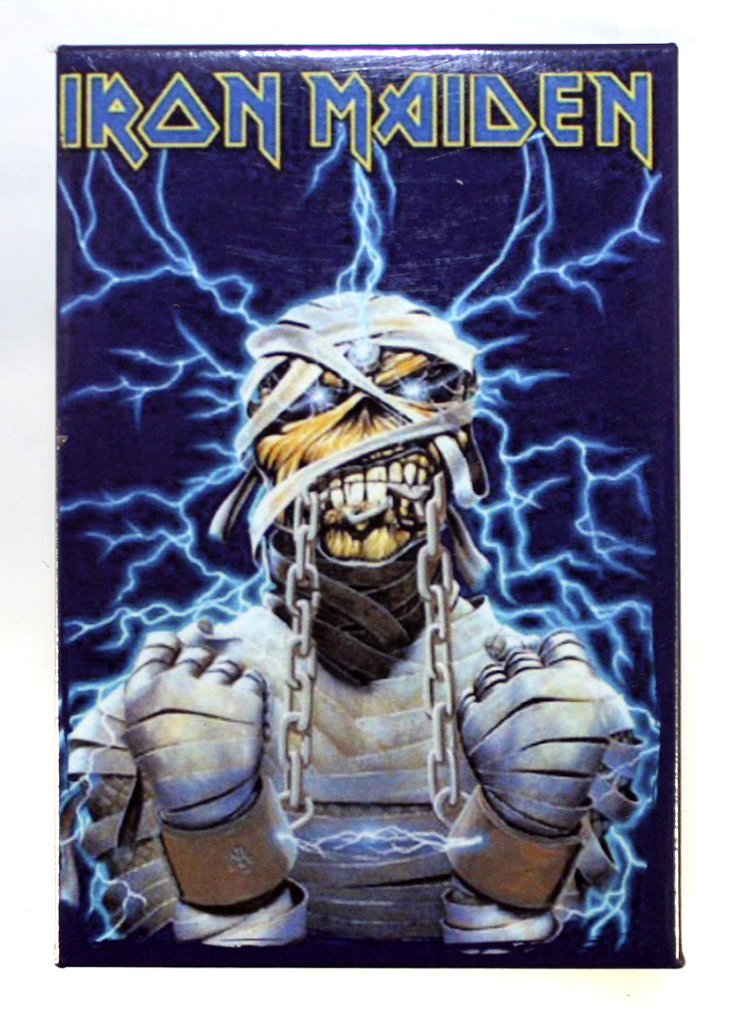 Магнит RockMerch Iron Maiden - фото 1 - rockbunker.ru