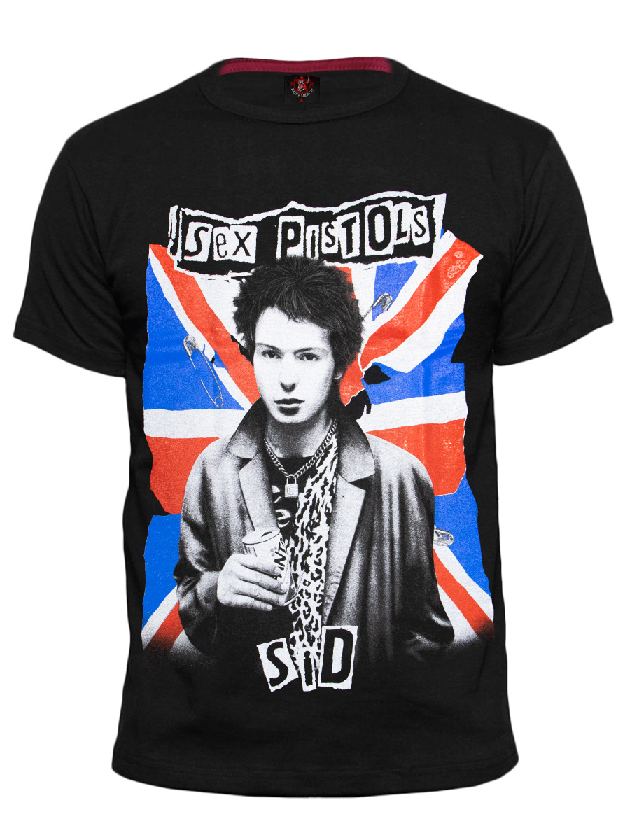 Футболка RockMerch Sex Pistols - фото 1 - rockbunker.ru