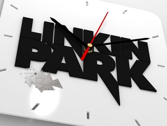 Часы настенные Linkin Park - фото 2 - rockbunker.ru