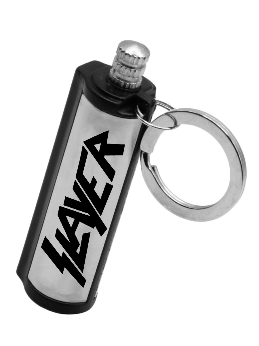 Зажигалка Вечная Спичка Slayer гравировка - фото 1 - rockbunker.ru