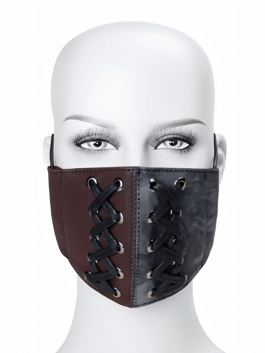 Маска Стимпанк Два Шнура - фото 2 - rockbunker.ru