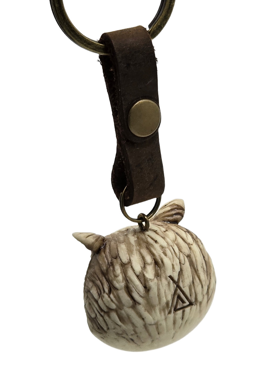 Брелок Голова Филина - фото 2 - rockbunker.ru