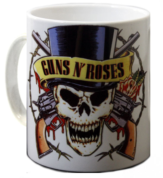 Кружка Guns n Roses - фото 1 - rockbunker.ru