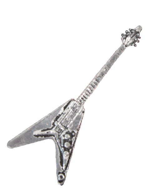 Значок Alchemy Gothic MIC9 V Shaped Guitar - фото 1 - rockbunker.ru