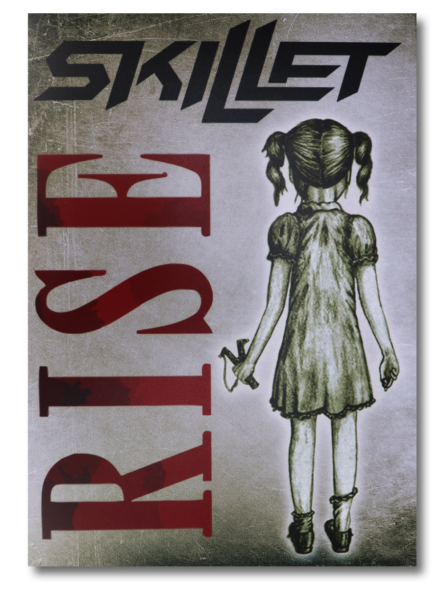 Плакат пластиковый Skillet Rise - фото 1 - rockbunker.ru