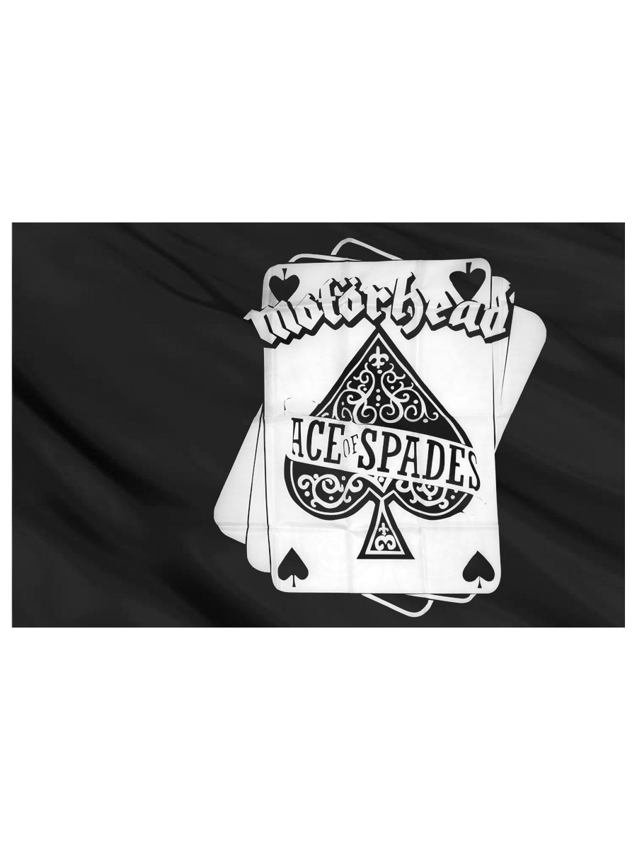 Флаг Motorhead Ace of Spades - фото 2 - rockbunker.ru