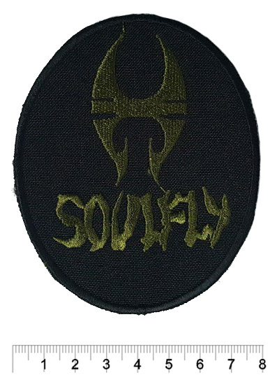 Нашивка Soulfly - фото 1 - rockbunker.ru